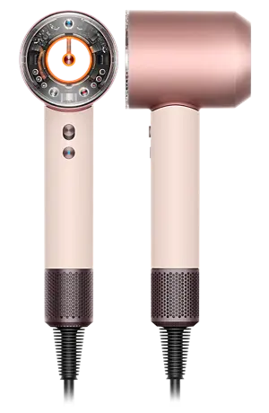 Dyson Supersonic Nural Haartrockner mit Ansicht der technischen Details