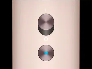 Luftstrom- und Temperatureinstellungen am Dyson Supersonic Nural